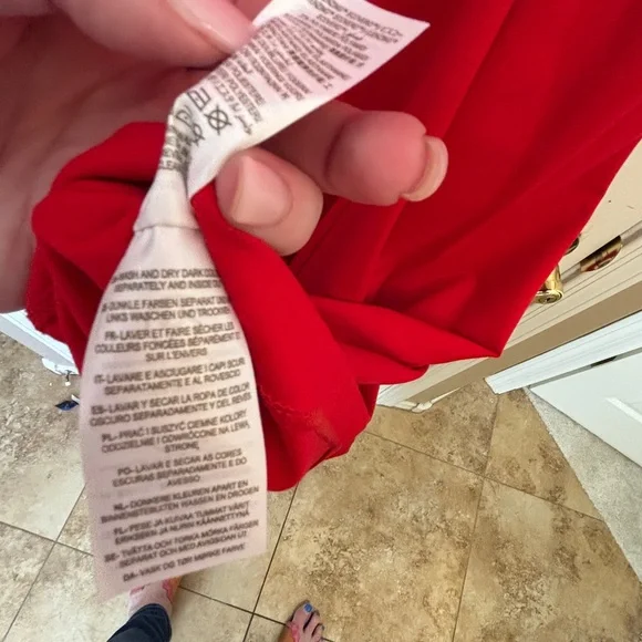 Boden Classic Red Midi Dress w Flutter Sleeves NEW Women US 10R DO132 Red - Picture 12 of 16